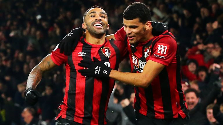 Wilson (left) has scored eight goals in 28 Premier League appearances this season, compared with 14 in 30 games last term