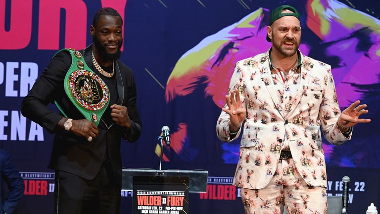 Fury faces Wilder on February 22