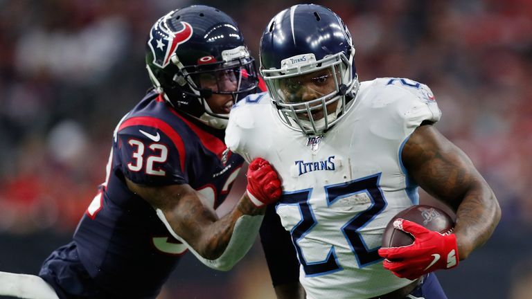 Derrick Henry ended up as the NFL's leading rusher despite a slow start and missing a game