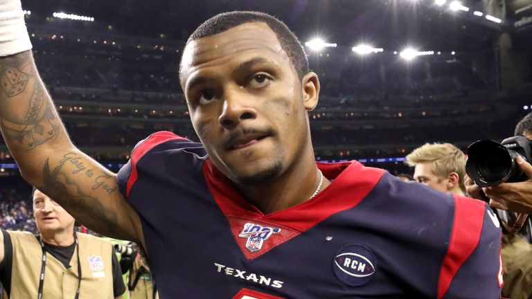 Deshaun Watson had one passing touchdown and one rushing touchdown on the night