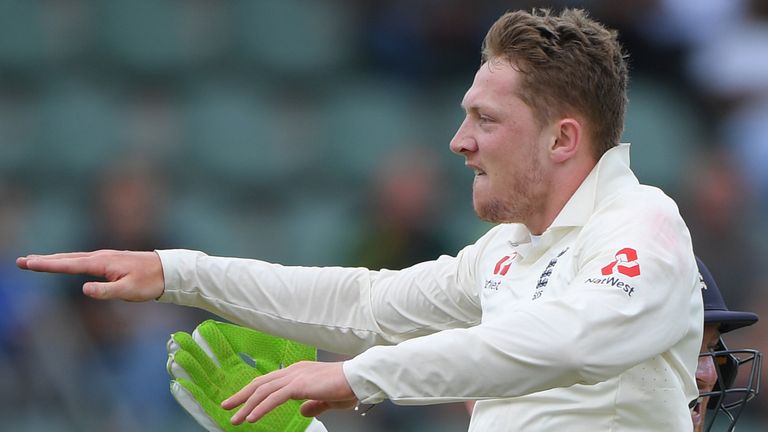Dom Bess took the first five wickets in South Africa's first innings at St George's Park