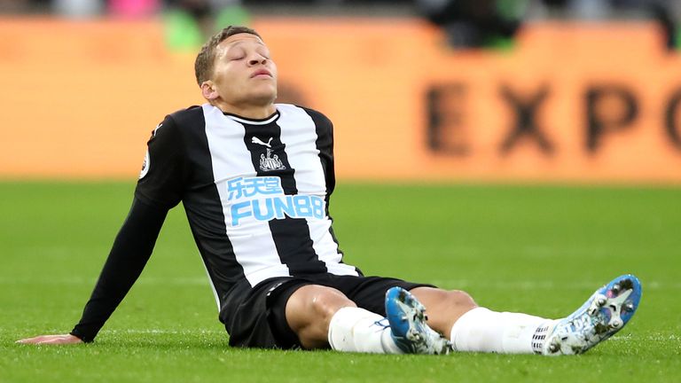 Dwight Gayle added to Newcastle's injury problems against Wolves