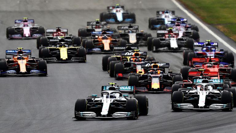 Haas Team Principal Guenther Steiner says he would be happy with just one race at Silverstone, who are willing to hold two successive races behind closed doors in a revised Formula 1 season