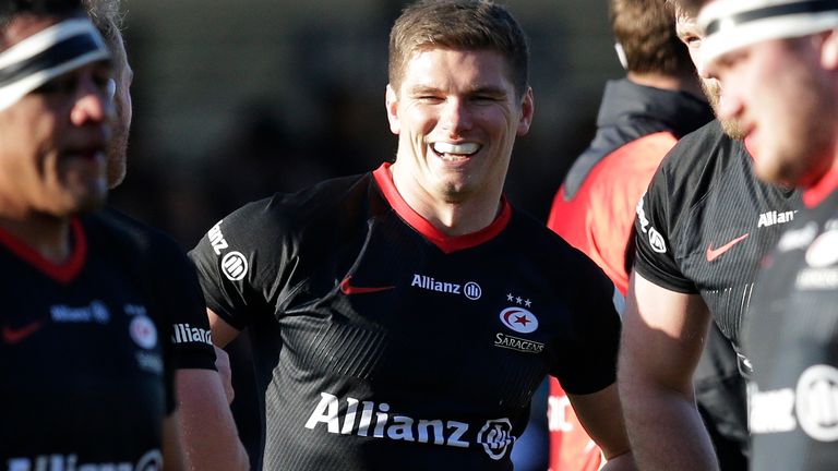 El capitán de Inglaterra Owen Farrell ahora se está centrando en sus deberes de las Seis Naciones