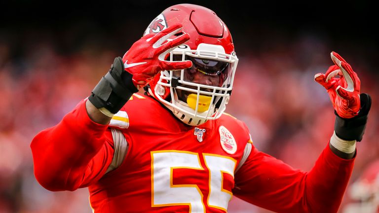 Frank Clark was traded to the Chiefs by the Seattle Seahawks in April 2019 before signing a five-year contract worth $105.5 million