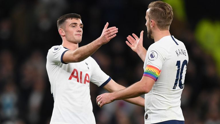 Jose Mourinho has played down suggestions that Troy Parrott can be Harry Kane's long-term successor at centre-forward in Tottenham's team