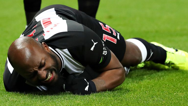Jetro Willems was ruled out for the season due to a knee injury sustained last month against Chelsea