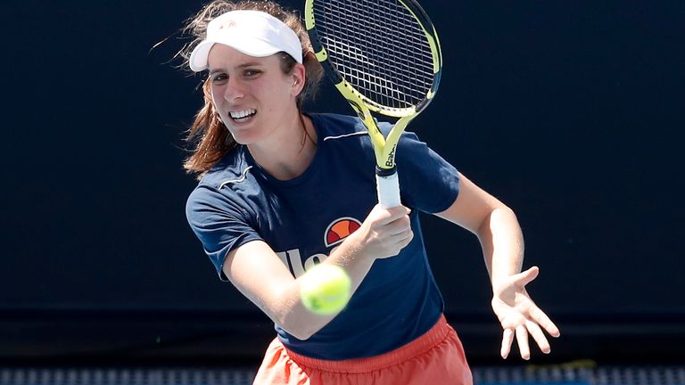 Johanna Konta was handed a tough opening encounter