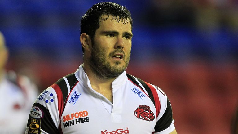 Karl Fitzpatrick, pictured during his Salford days, joins this week's Golden Point podcast