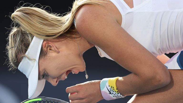 Boulter suffered a back injury at the Fed Cup in April that ruled her out for six months