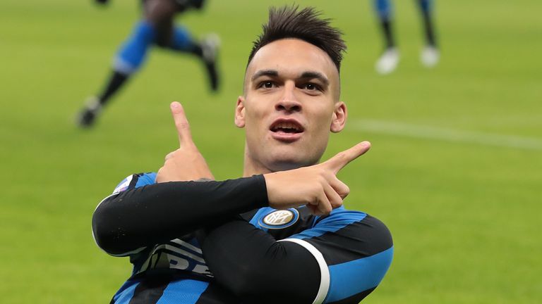 Inter striker Lautaro Martinez is one of Barcelona's top targets this summer