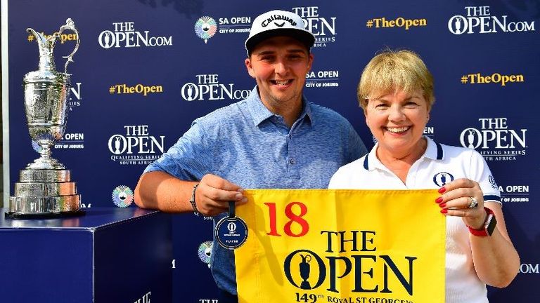 Marcus Armitage will tee up at The Open in July