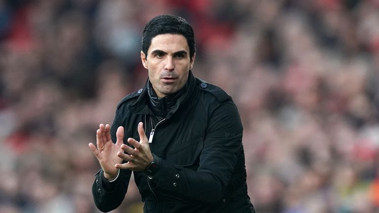 Mikel Arteta's Arsenal are unlikely to make additions to their squad in January