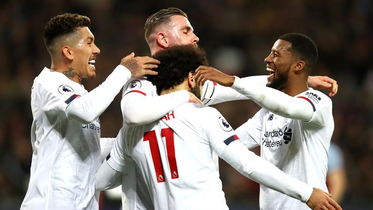 Liverpool face Southampton at Anfield on Saturday
