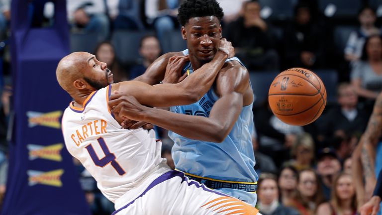 Highlights of the Phoenix Suns' visit to the Memphis Grizzlies
