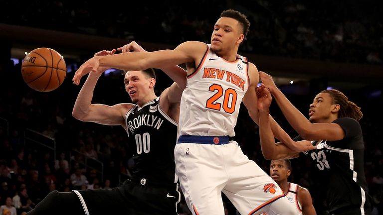 Highlights of the Brooklyn Nets' trip to the New York Knicks