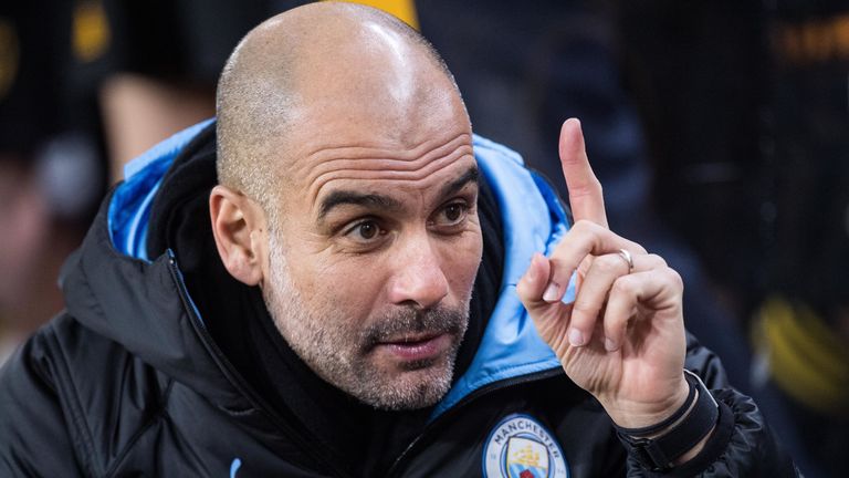 Guardiola's managerial spell at City is the longest of his career