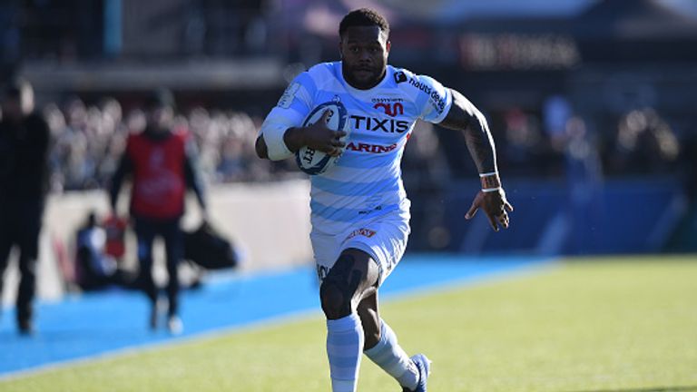 Virimi Vakatawa has been impressive for  Racing 92 this season