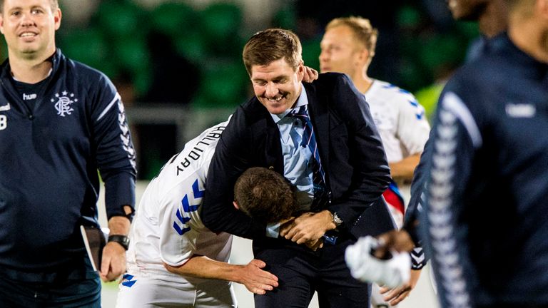 Steven Gerrard says planning for next season is being done on a daily basis after paying tribute to those leaving