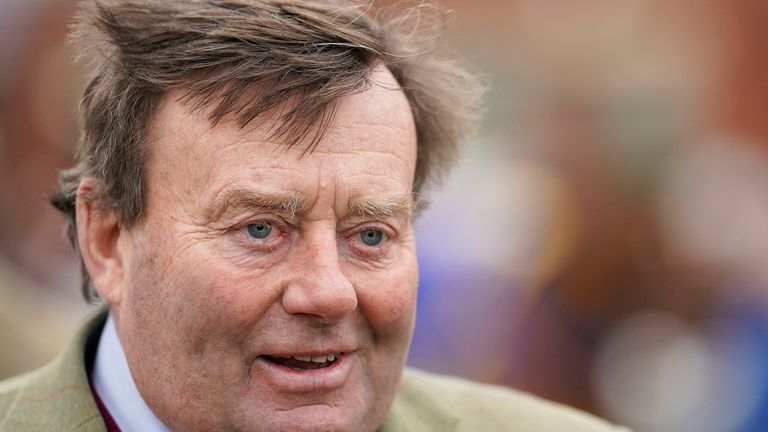 Trainer Nicky Henderson