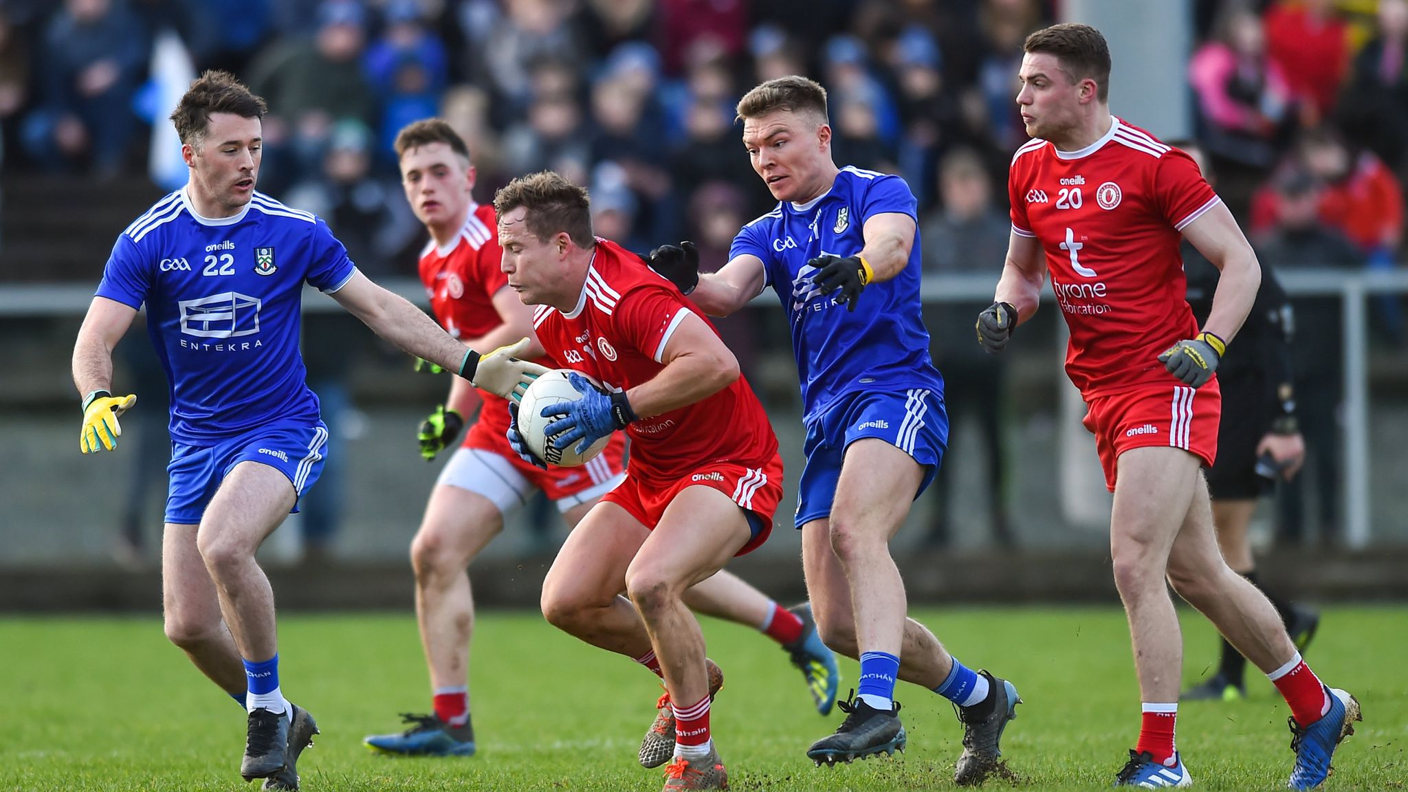 National Football League Monaghan And Donegal Win In Division 1