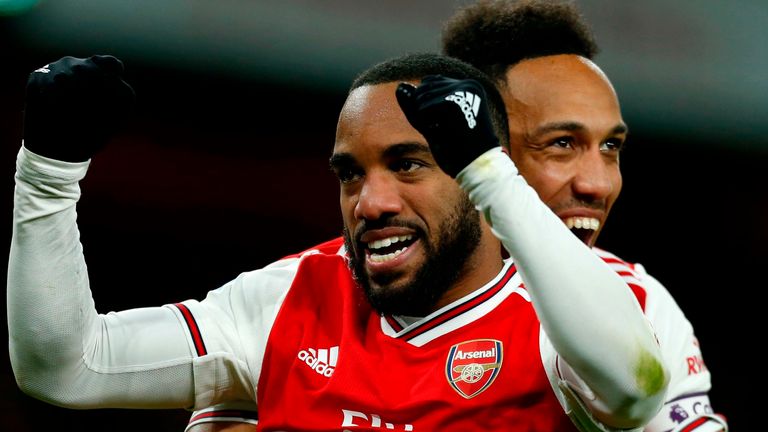 Alexandre Lacazette scored the fourth goal