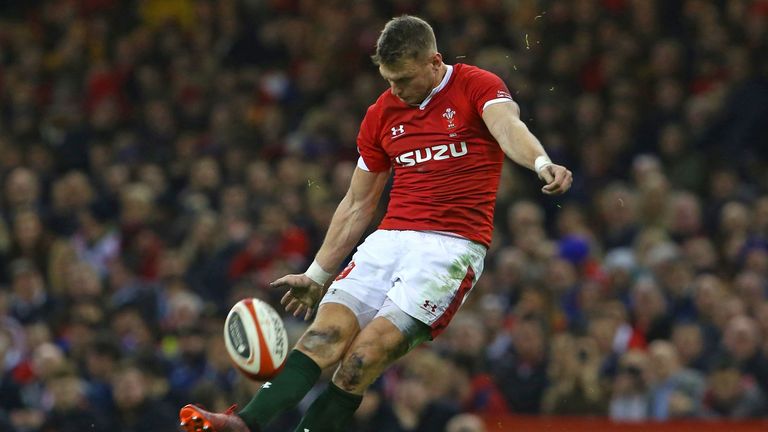 Dan Biggar kicked the opening points of the Test, and kept Wales in touch with the boot