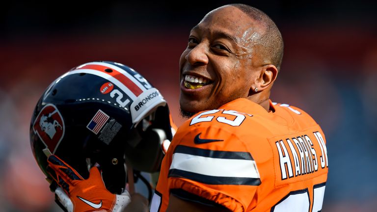 Harris won Super Bowl 50 with the Broncos in 2016 