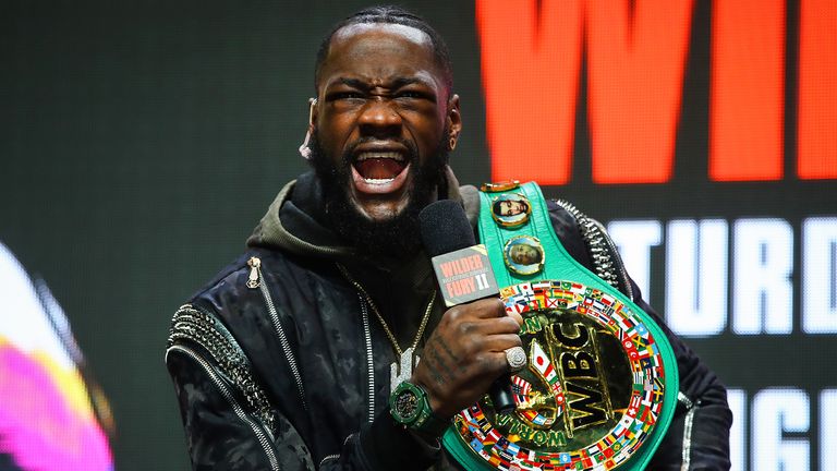 Wilder ha intercambiado palabras acaloradas con Whyte 