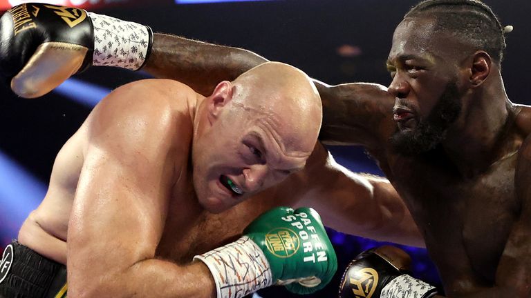 Wilder dropped Fury twice in their first fight