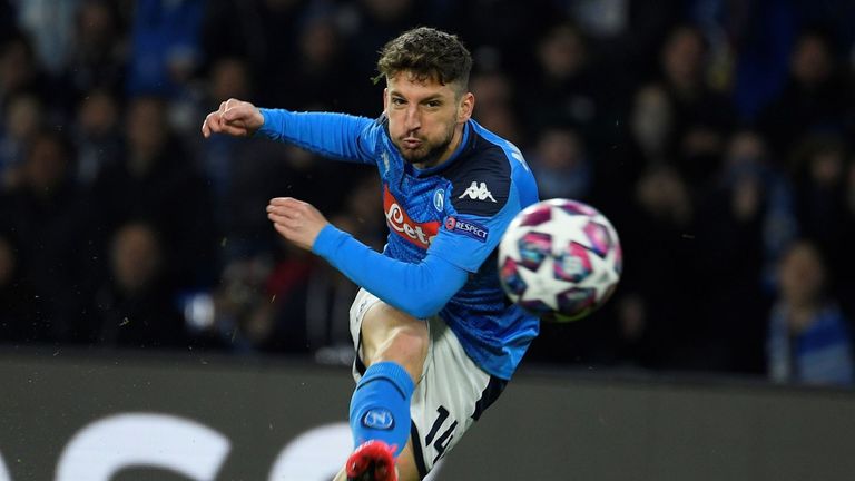 Dries Mertens is set to leave Napoli once his contract expires this summer