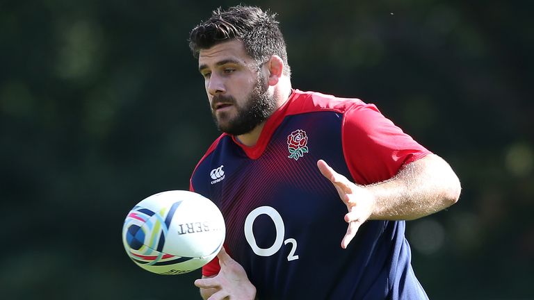 Rob Webber won 16 England caps, including three appearances in the 2015 World Cup