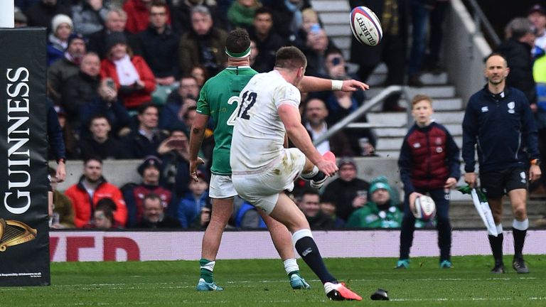 Farrell was 100 per cent with the tee too, as England punished Ireland mistakes 