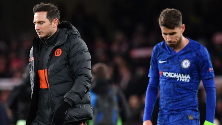 Jorginho has been an unused sub in Chelsea's last three Premier League games