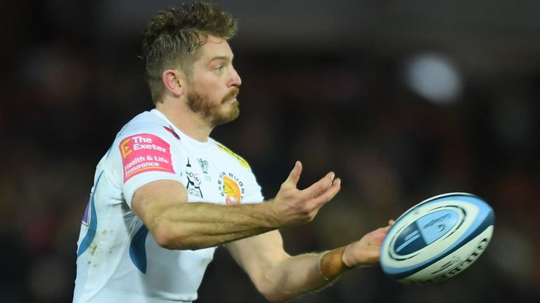 Gareth Steenson's kicking helped Exeter overcome Gloucester