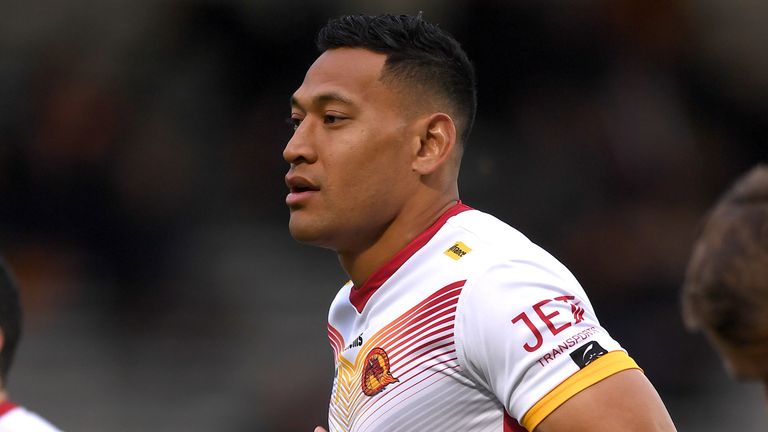 Israel Folau returned to Rugby League after a 10-year absence