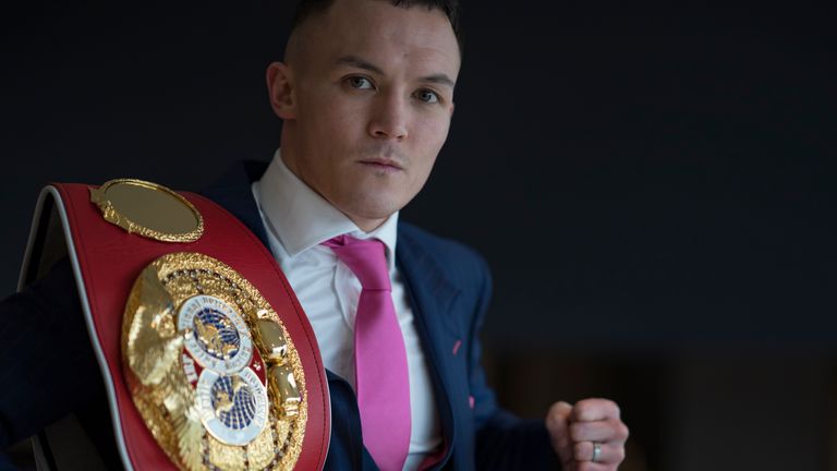 Josh Warrington has rejoined Eddie Hearn's Matchroom Boxing stable