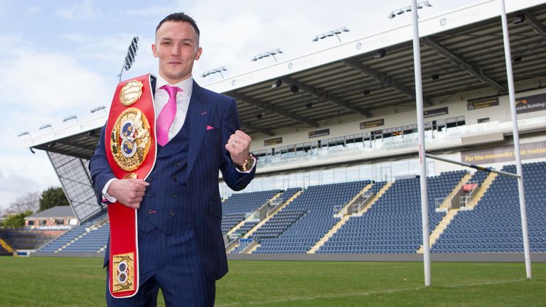 Josh Warrington at Headingley