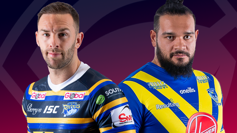 Leeds and Warrington clash in Friday's live Super League game