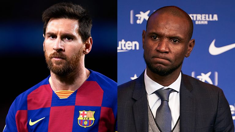 Messi respondió a los comentarios que Abidal hizo a un periódico español este año