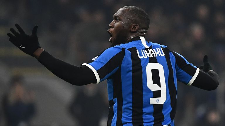 Romelu Lukaku marcó el cuarto gol del Inter para reclamar los derechos de fanfarronear del derbi de Milán