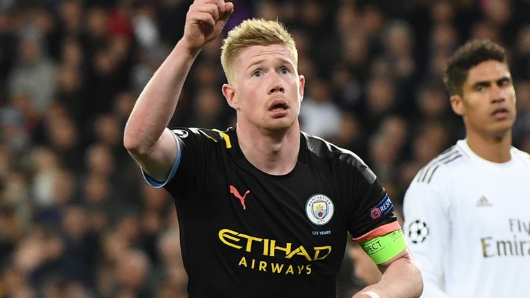 Kevin De Bruyne de Man City anotó al ganador desde el punto de penalti