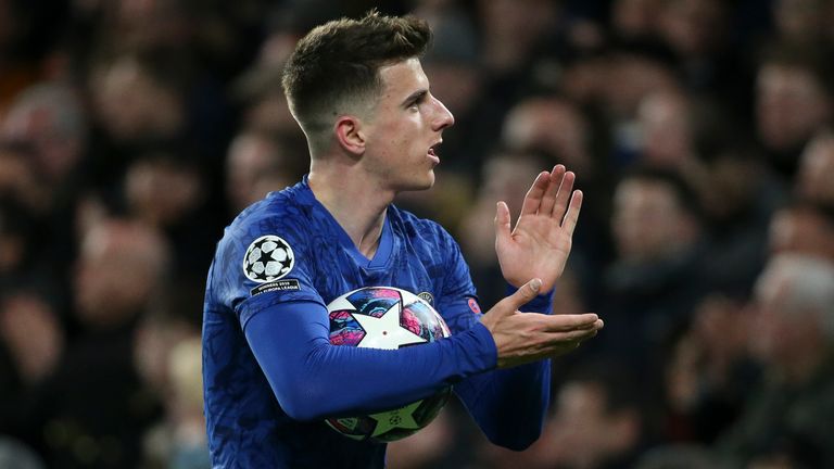 Mason Mount met up with West Ham's Declan Rice on Sunday