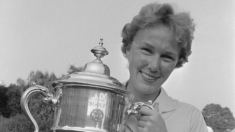 Wright fue el único golfista de LPGA en tener todos los títulos principales al mismo tiempo