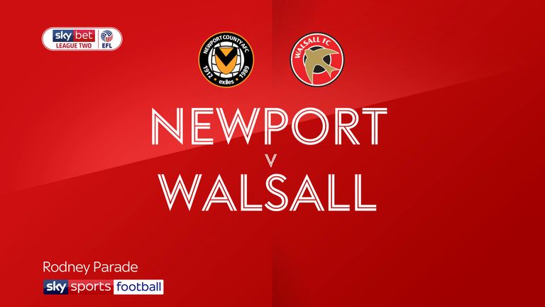 Newport 0 0 Walsall Match Report Highlights