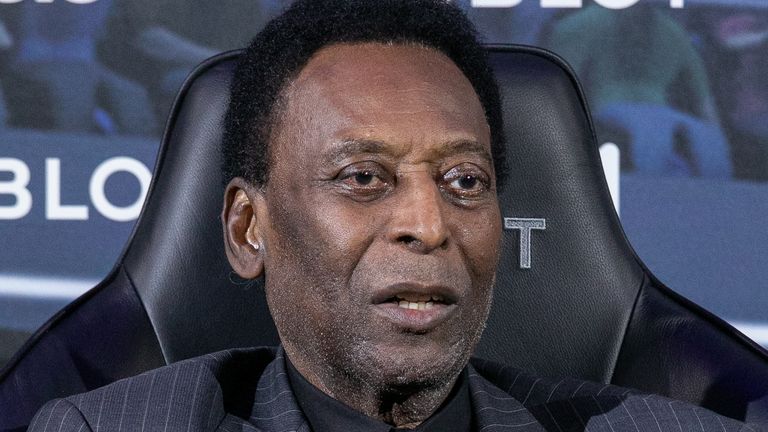 Pele, seen here at a sponsors event last April, has suffered with hip trouble for years