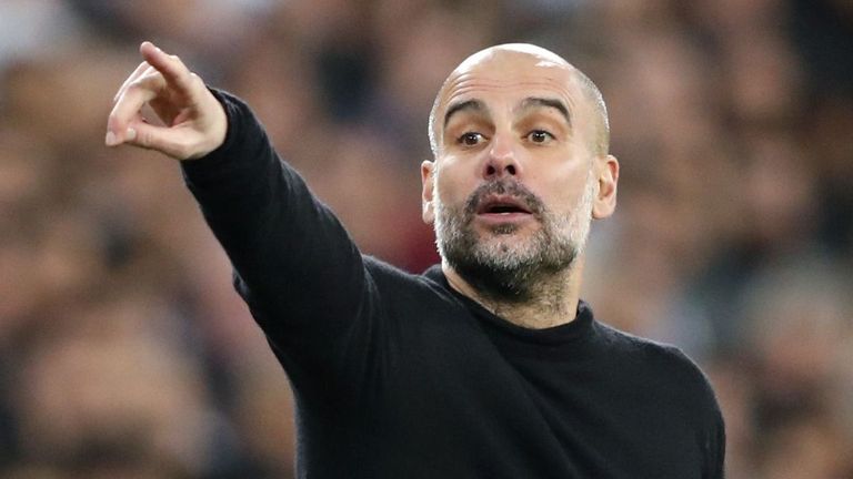 Pep Guardiola planeó la victoria en el Bernabéu