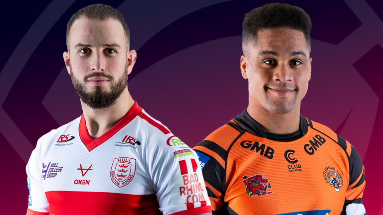 Hull KR  and Castleford Tigers face off in Thursday's live Super League clash