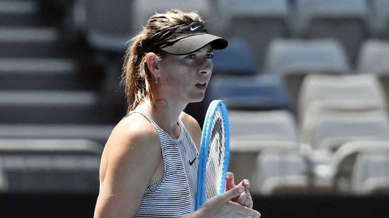 Maria Sharapova has struggled with chronic shoulder problems and has slumped to 373 in the rankings