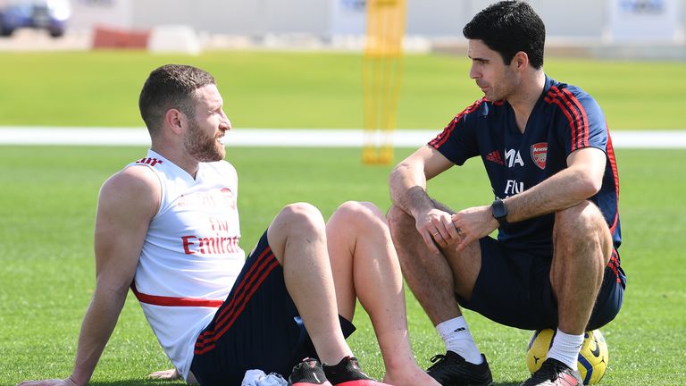 Shkodran Mustafi feels like he has had a resurgence at Arsenal since the arrival of Mikel Arteta